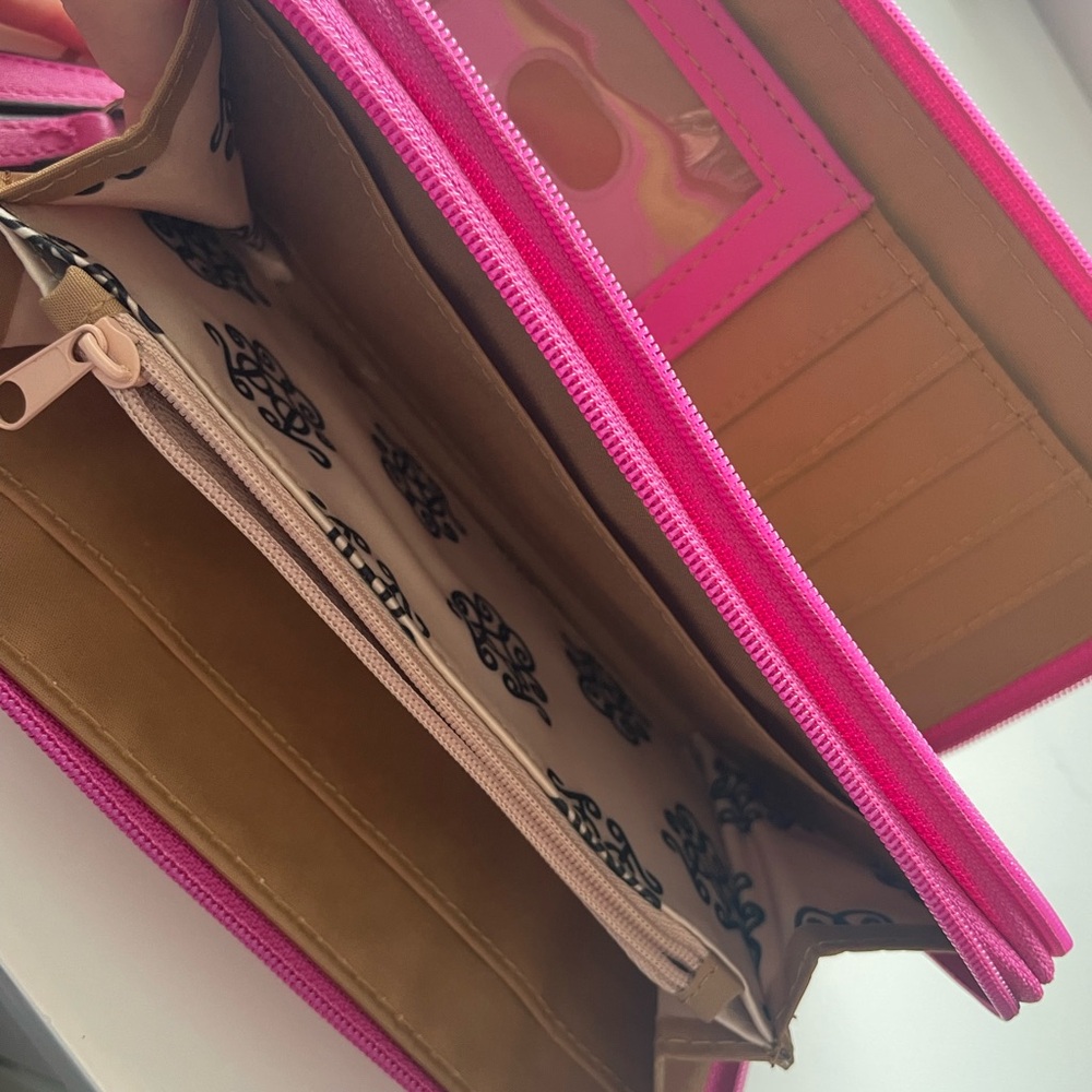 Pink Studded Wallet - Picture 3 of 3